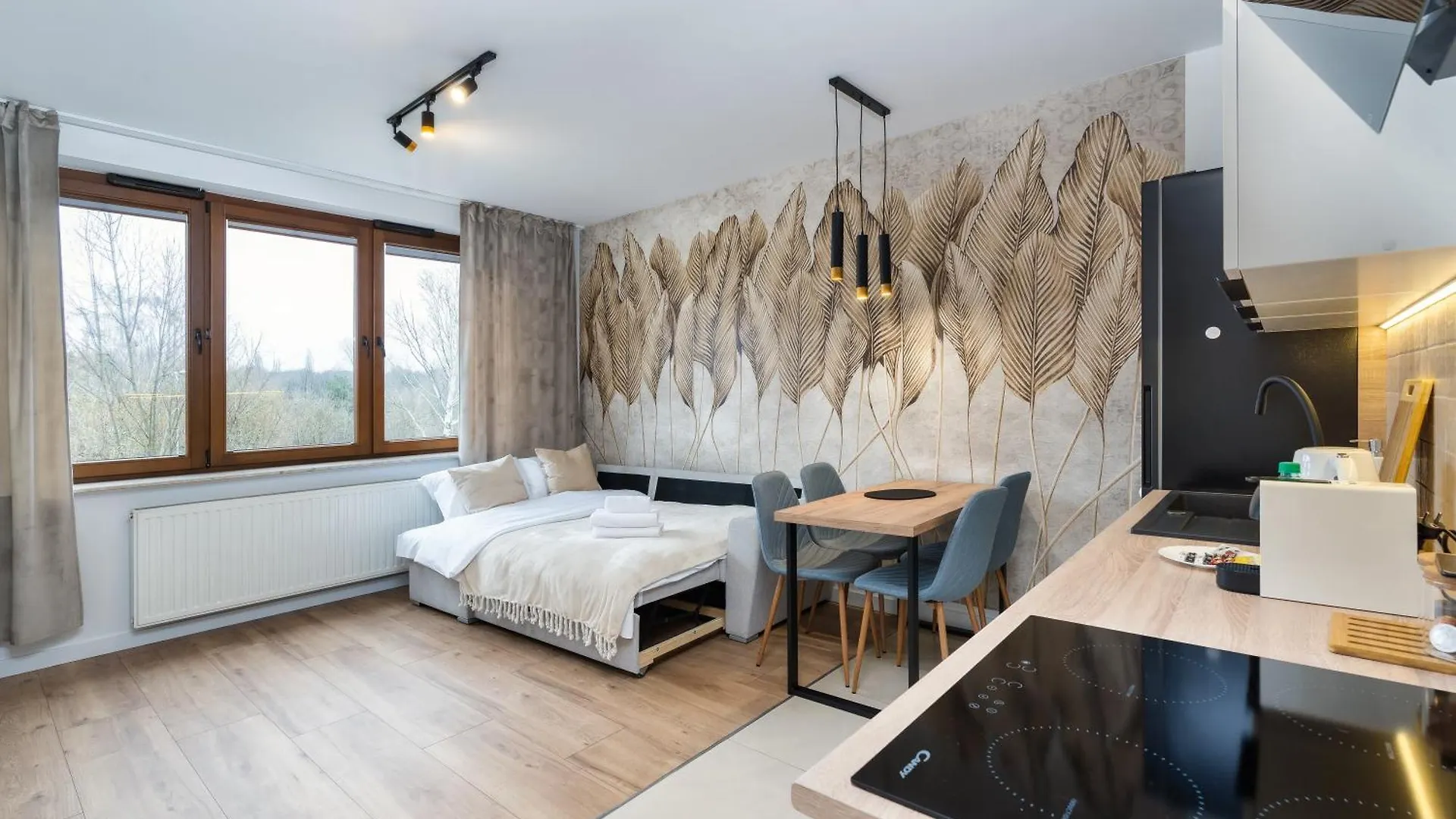 Tauron Arena Chic Studio Apartment Krakow Poland
